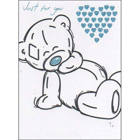 Just for You Sketchbook Me to You Bear Card £0.96